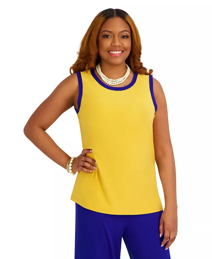 Women's Crewneck Sleeveless Blouse