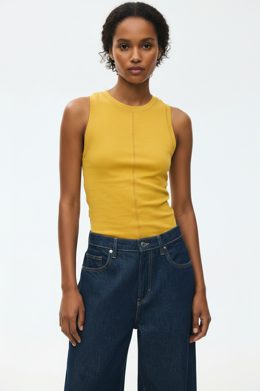 Flatlock-Seam Tank Top